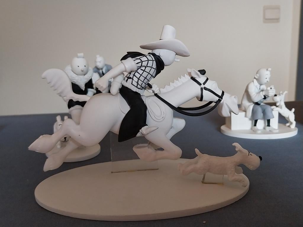 Kuifje op paard, Ophalen, Kuifje