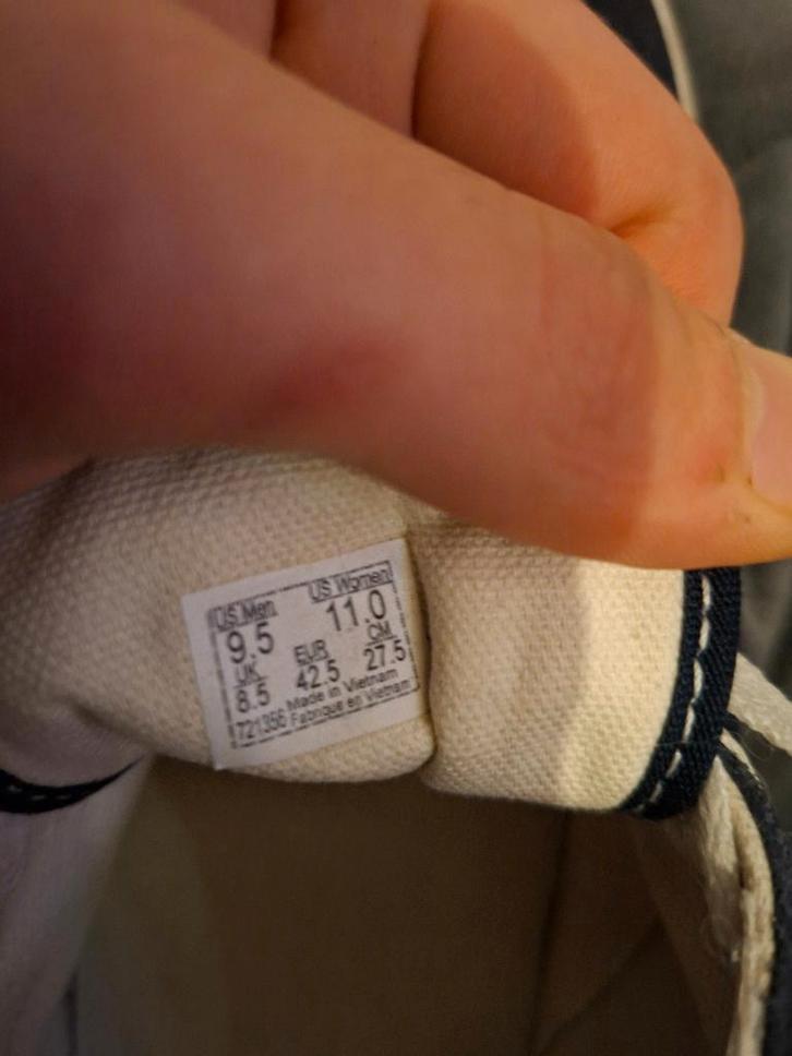 Vans Old Skool Navy – Dringende verkoop – €20, Kleding | Heren, Schoenen, Gedragen, Sneakers, Wit, Ophalen