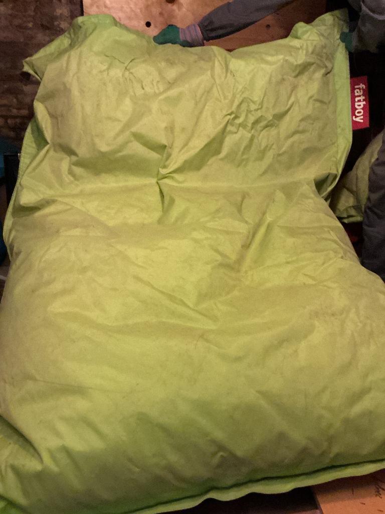 Pouf Fatboy Original vert citron — Grand modèle, Enlèvement, Vert, Pouf