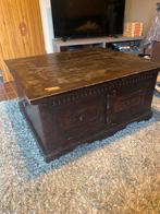 Koloniale Massieve Salontafelkist 1970 *GRATIS LEVERING*, Huis en Inrichting, Ophalen, Spaans koloniaal, 100 tot 150 cm, Vierkant