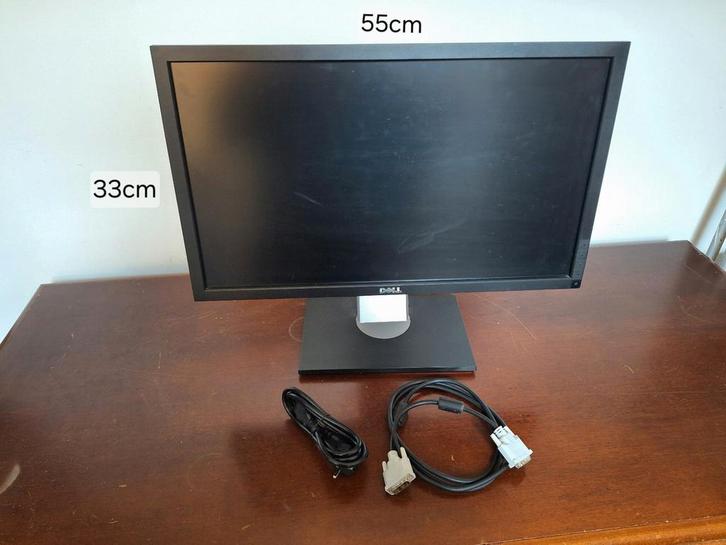 Écran Dell Full HD, Informatique & Logiciels, Moniteurs, DVI, VGA, Full HD, Enlèvement