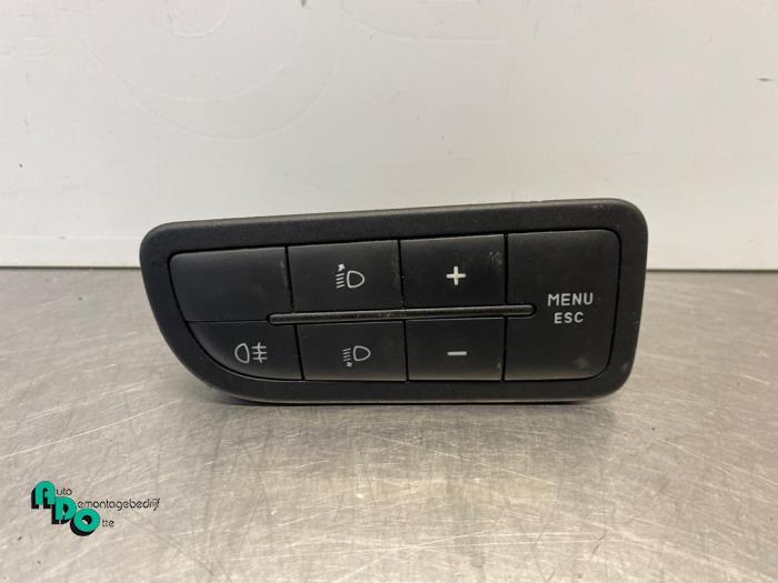 Schakelaar Koplamp Ihv van een Fiat Punto Grande (Punto Gran, Auto-onderdelen, Dashboard en Schakelaars, Fiat, Gebruikt, 3 maanden garantie