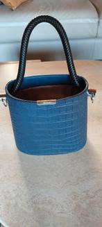 Handtas, Verzenden, Zo goed als nieuw, Blauw, Handtas
