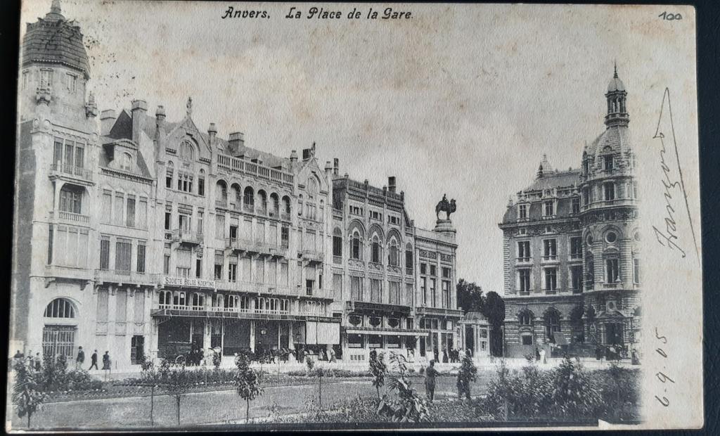 ANVERS ANVERS PLACE DE LA GARE Place Astrid, Enlèvement ou Envoi, Anvers