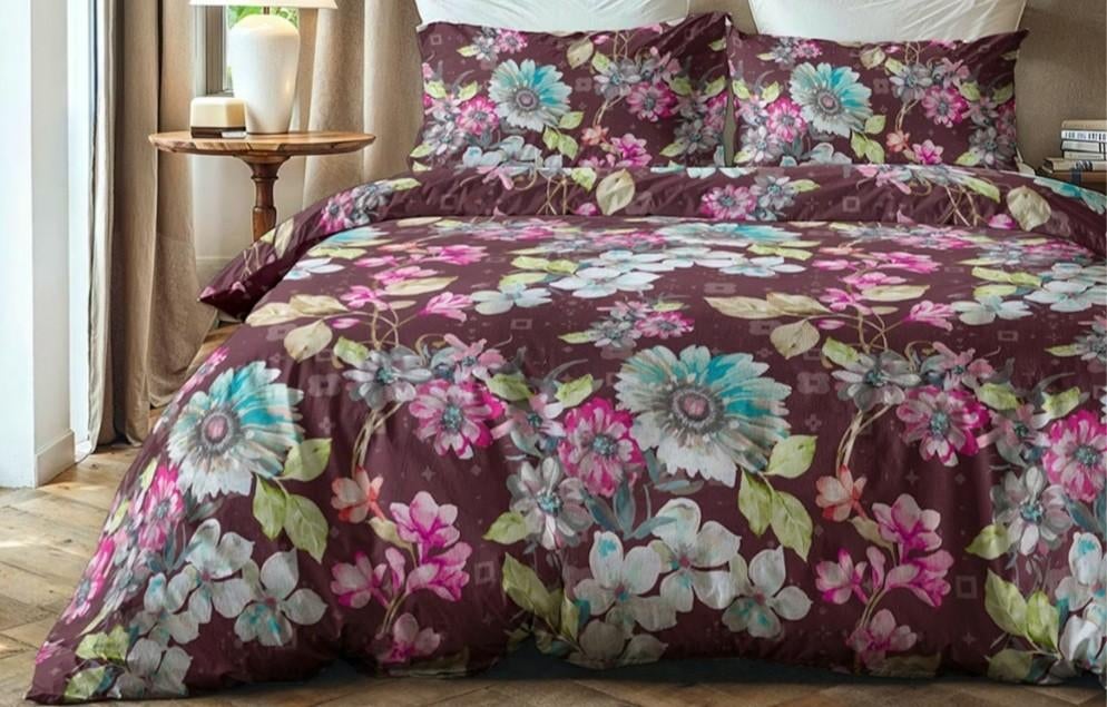 100% katoen-flanel dekbedovertrek 240200cm, Enlèvement ou Envoi, Deux personnes, Housse de couette