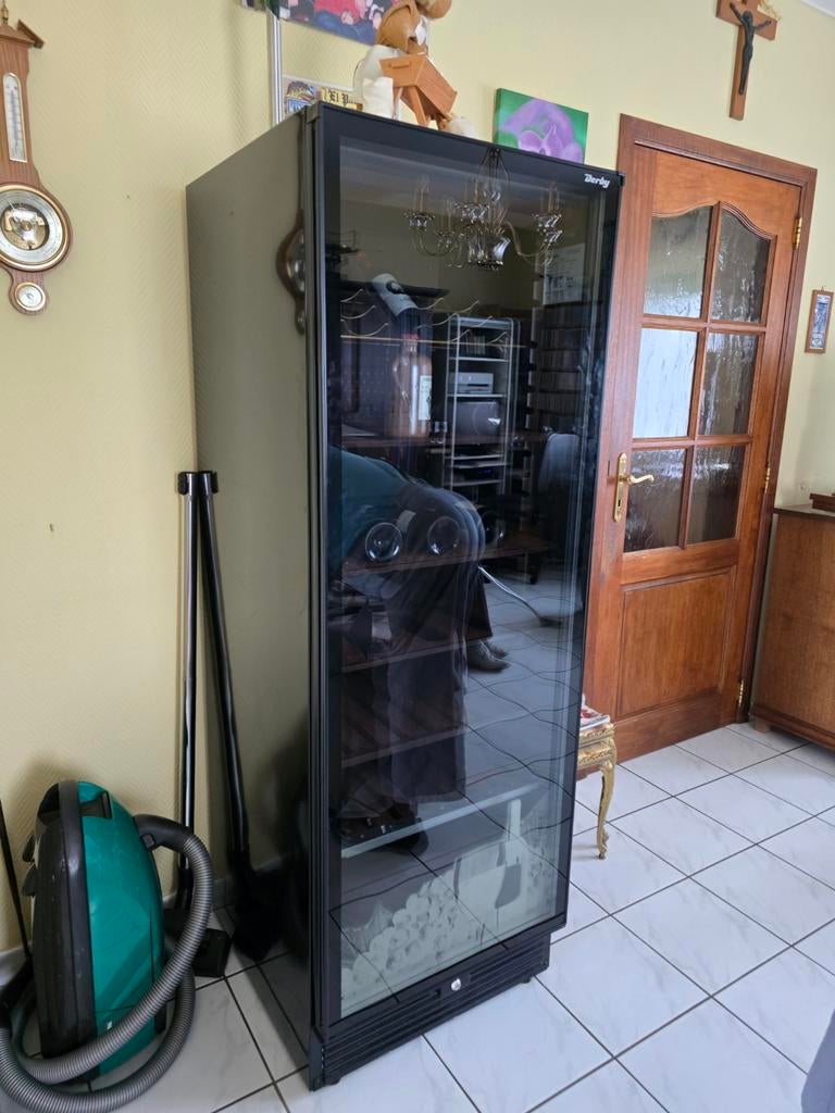 Cave à vin Derby, porte vitrée décorée VERVIERS, Electroménager, Enlèvement
