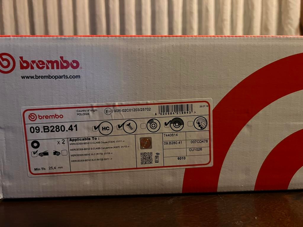 Disque de freins Mercedes, Autos : Pièces & Accessoires, Enlèvement