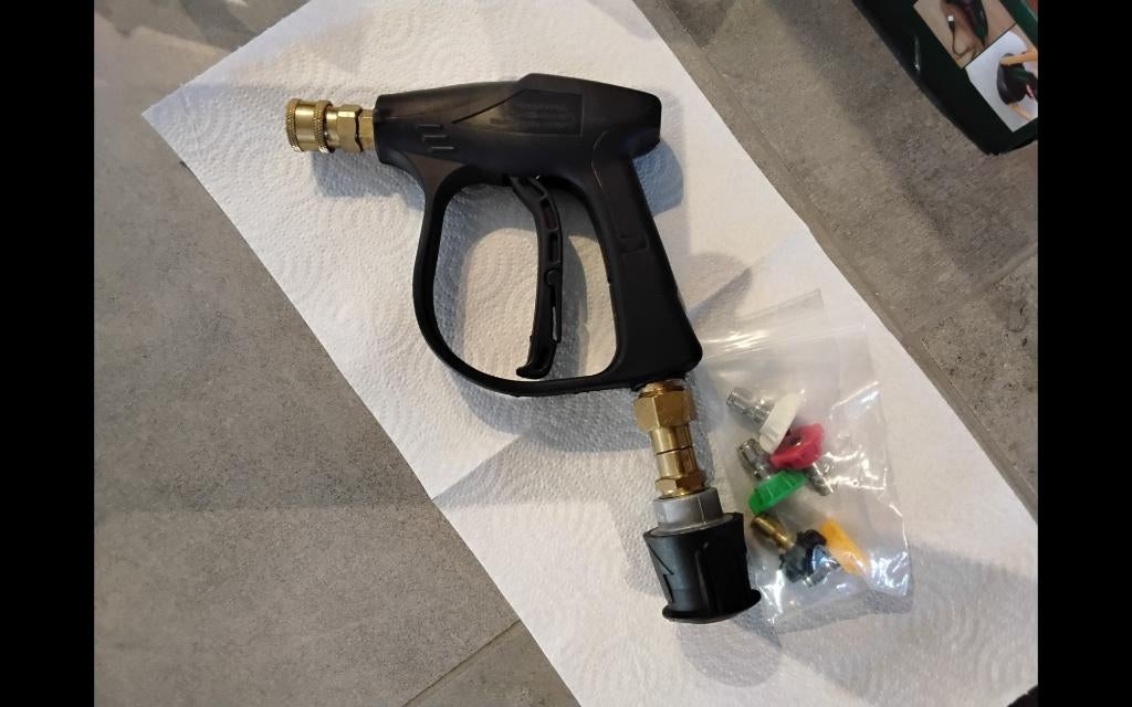 ⭐️ KORT PISTOOL VOOR KARCHER CLEANER ⭐️, Ophalen of Verzenden, Gebruikt