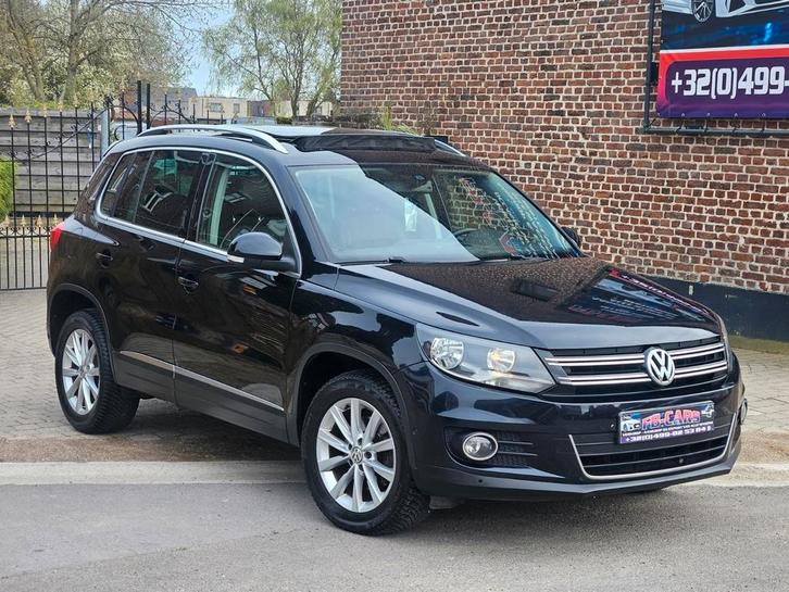 Vw Tiguan 2013 2.0 110pk/Navi/Open-Dak/Full Option, Auto's, Volkswagen, Bedrijf, Tiguan, Bluetooth, Cruise Control, Parkeerassistent