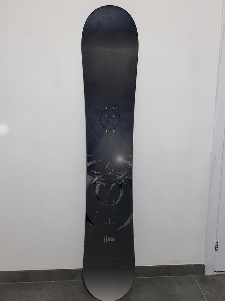 Snowboardset: Board Flow 156+SP Binding M + Tas, Sport en Fitness, Snowboarden, Zo goed als nieuw, Board, Ophalen