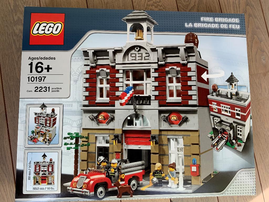 LEGO 10197 — Brandweer - nieuw, Lego, Nieuw, Architecture, Ophalen of Verzenden