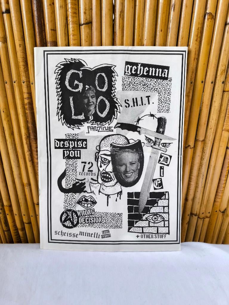 Fanzine/hardcore punkmagazine Gloo, Gehenna, Despise You, Ophalen of Verzenden, 2010 - 2019, Gebruikt, Overige formaten