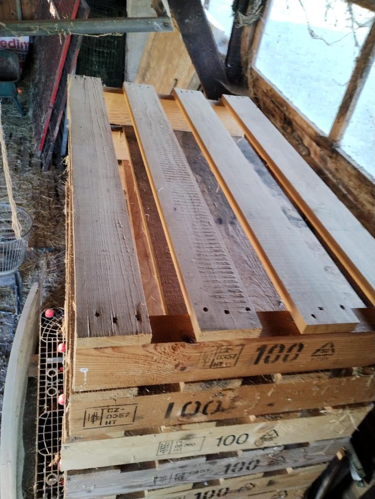 9 Paletten, Doe-het-zelf en Bouw, Ophalen, Gebruikt