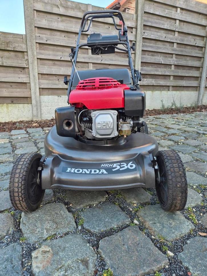 Honda hrd 536 hydrostaat  met electrice start !!!, Jardin & Terrasse, Tondeuses à gazon, Utilisé, Tondeuses à gazon à essence