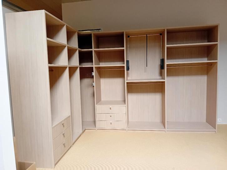 Dressing kleerkast - open dressing hoek, Maison & Meubles, Armoires | Penderies & Garde-robes, Comme neuf, 200 cm ou plus, 200 cm ou plus