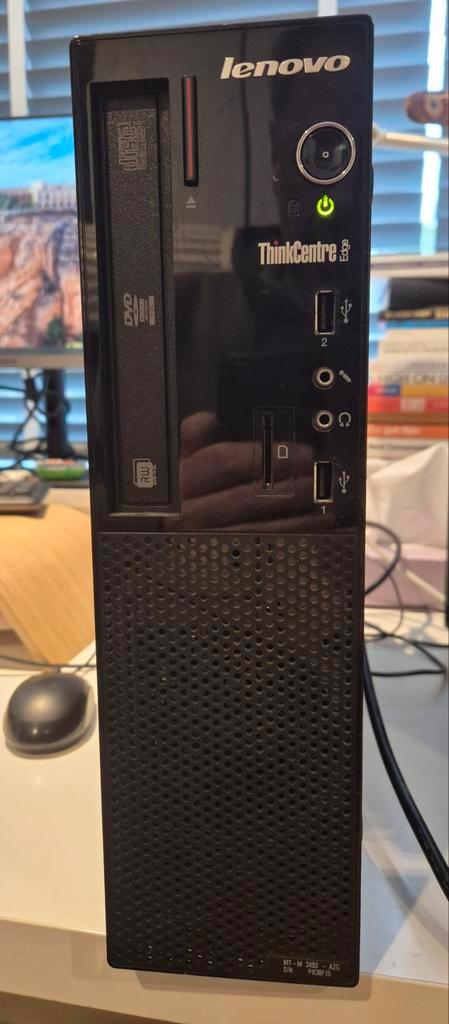 Desktop SFF Lenovo Thinkcentre Edge avec écran Philips, Informatique & Logiciels, Ordinateurs de bureau, Utilisé, 2 à 3 Ghz, SSD
