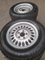 Lot de 4 jantes + pneus - 220/65 - 50 €, Autos : Pièces & Accessoires, Pneus & Jantes, Enlèvement ou Envoi, Utilisé, Pneu(s)