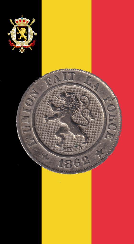 10 cent 1862 (2 over 1) - Leopold I, Postzegels en Munten, Munten | België, Losse munt, Verzenden