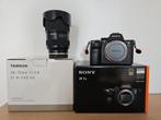 Sony A7 III + Tamron 28-75mm f/2.8 G2 + Accessoires, Ophalen, Zo goed als nieuw, Spiegelreflex, Sony