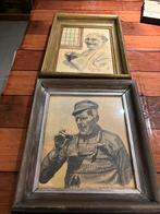 Schilderij de vos ch, Ophalen