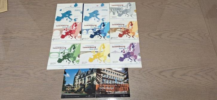 1 ct tot 2 euro Luxembourg FDC BU blisterverpakking, Postzegels en Munten, Munten | Europa | Euromunten, Overige waardes, Luxemburg