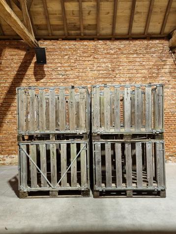 Stapelbare palletbox 120x100x95 modulair beschikbaar voor biedingen