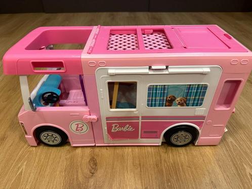 Barbie 3-in-1 camper, Kinderen en Baby's, Speelgoed |Speelgoedvoertuigen, Zo goed als nieuw, Ophalen