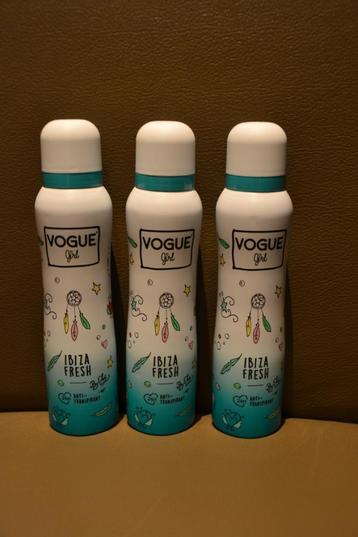 3x deo Vogue Girl   NIEUW 