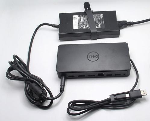 DELL D6000 Dockingstations met USB 3.0-kabel (3.1 Gen 1) Typ, Computers en Software, Dockingstations, Zo goed als nieuw, Docking station