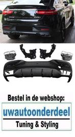 63AMG Look Chrome Uitlaat Sport Diffuser Voor MB GLE C292 Co, Verzenden