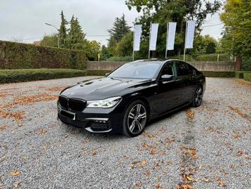 Bmw 740d 400ch Laser HUD Suspension D’air Full Toit  disponible aux enchères