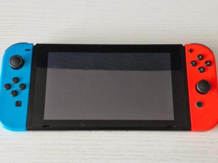 Nintendo Switch V2 + pdpgaming opbergtas + microSD kaart, Games en Spelcomputers, Spelcomputers | Nintendo Switch, Zo goed als nieuw