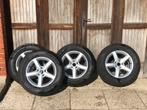 Winterbanden + aluminium velgen, Auto-onderdelen, Banden en Velgen, Gebruikt, 16 inch, Banden en Velgen, Winterbanden