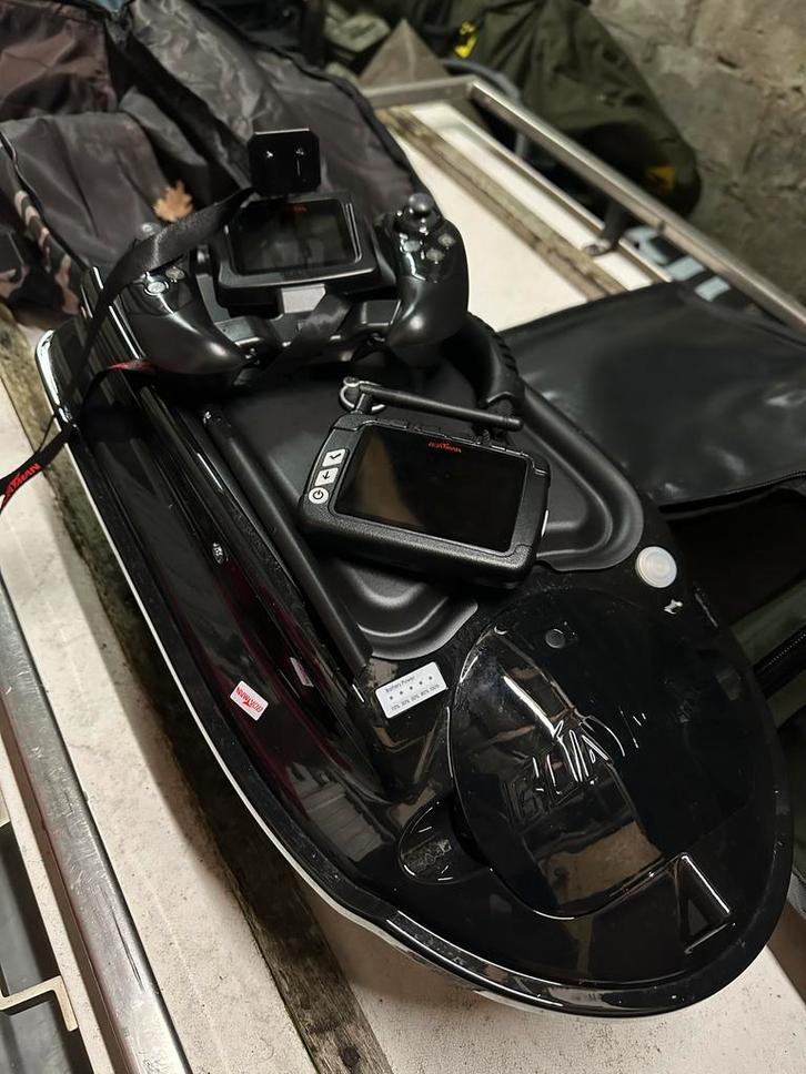 Boatman boot + fishfinder en dieptemeter te koop, Sports nautiques & Bateaux, Pêche à la ligne | Carpes, Comme neuf, Enlèvement