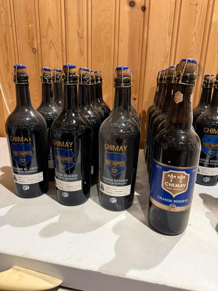 Chimay grande reserve 2016&2017, Verzamelen, Biermerken, Nieuw, Flesje(s), Overige merken, Ophalen
