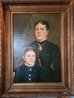 Portret geschilderd door Henri Degraer, Antiek en Kunst, Ophalen