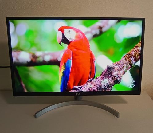 LG 27UL500-W – 27” 4K UHD Monitor met Prachtige Kleuren, Computers en Software, Monitoren, Zo goed als nieuw, 60 Hz of minder