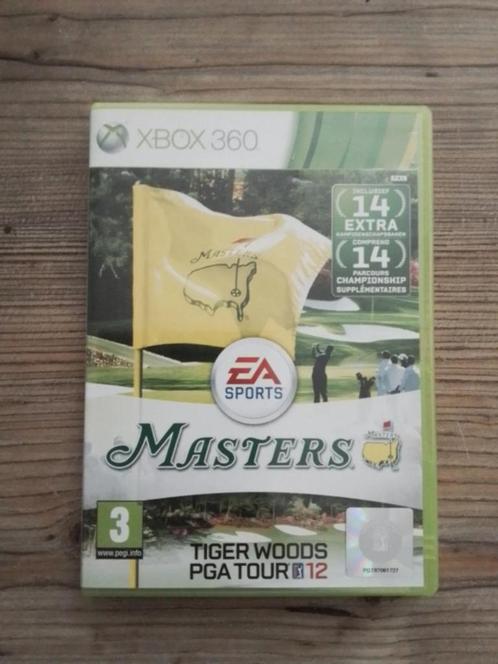 EA Sports Masters Tiger Woods PGA Tour 12 Xbox360, Games en Spelcomputers, Games | Xbox 360, Zo goed als nieuw, Sport, 3 spelers of meer