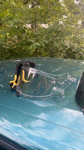 Helder en rookvrij vizier voor Scorpion Exo R1-helm beschikbaar voor biedingen