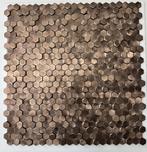 Colonial Haexgon Bronze 3D 10mm op matje 300x300x4-8mm, Ophalen, Overige materialen, Wandtegels, Nieuw