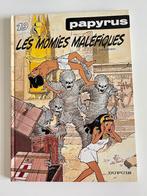 BD Papyrus Les momies maléfiques, Gelezen, De Gieter, Eén stripboek, Ophalen of Verzenden