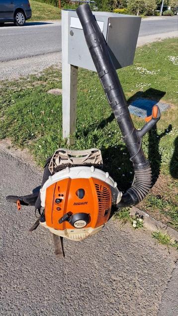 Souffleur Stihl br600 magnum, Stihl, Comme neuf, Enlèvement, Porté à dos