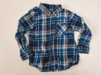 Mt 104 Blauw, wit, rood geruit hemd, Gebruikt, H&M, Overhemd of Blouse, Ophalen of Verzenden