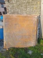 3 metalen platen 98cm x 98cm x 2cm dik te koop, Doe-het-zelf en Bouw, Platen en Panelen, Ophalen, Gebruikt, Overige materialen