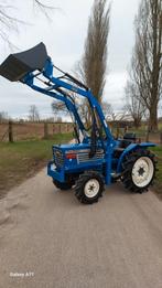 Minitractor iseki 22pk 4x4 NIEUWE VOORLADER NIEUWSTAAT, Ophalen of Verzenden