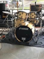 Shellset Sonor SQ 2, Muziek en Instrumenten, Drumstellen en Slagwerk, Gebruikt, Ophalen of Verzenden, Sonor