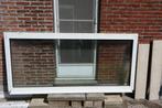 PVC raam 210x97cm en klapraam zonder kader  67x56, Dubbelglas, Gebruikt, 80 tot 120 cm, 160 cm of meer