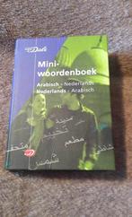 mini woordenboek arabisch nederlands, Boeken, Woordenboeken, Ophalen of Verzenden, Van Dale, Arabisch