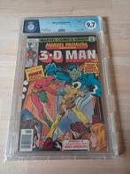Marvel première 3.D MAN 1977 graded comic, Ophalen of Verzenden, Zo goed als nieuw