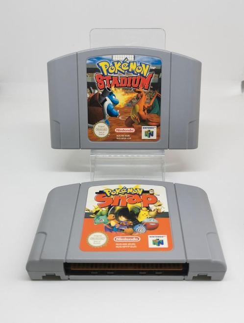 2 Nintendo 64 Pokémon-spellen, Games en Spelcomputers, Games | Nintendo 64, Zo goed als nieuw, Ophalen of Verzenden